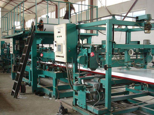 郑州岩棉复合板机流水线